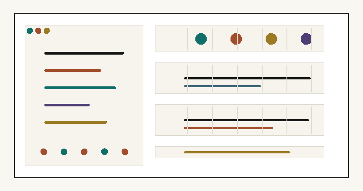Signal Notes visual index board